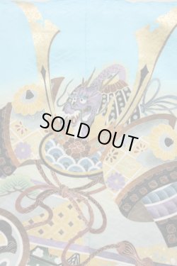 画像2: 七五三5歳着物袴15点セット 水色