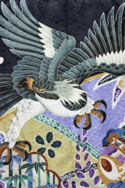 画像2: 七五三5歳着物袴15点セット 紺