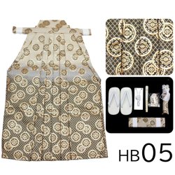 画像6: 七五三男の子袴7点セット 紐下65cm