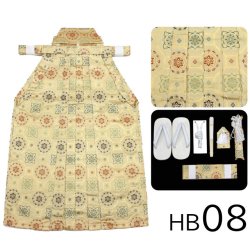 画像9: 七五三男の子袴7点セット 紐下65cm