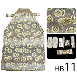 画像12: 七五三男の子袴7点セット 紐下65cm