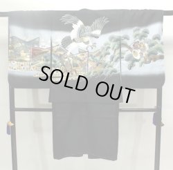 画像1: 七五三5歳着物袴11点セット