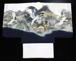 画像1: 七五三5歳着物袴11点セット