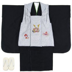 画像3: 七五三3歳着物被布5点セット