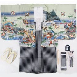 画像2: 七五三3歳着物袴11点セット