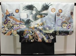 画像1: 七五三3歳着物袴11点セット