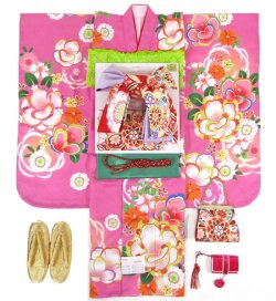 画像4: 七五三女の子着物7歳22点セット キューティーデビル