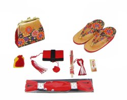 画像2: 七五三高級箱セコ７点セット７歳用