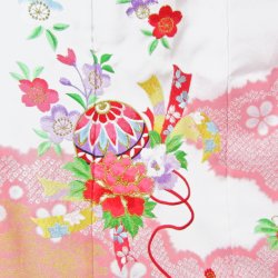 画像2: 七五三女の子7歳着物20点セット合繊