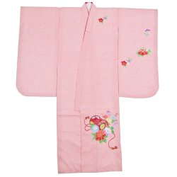 画像4: 七五三女の子7歳着物20点セット合繊