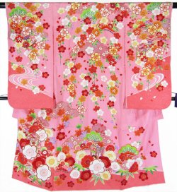 画像3: 七五三女の子7歳着物20点セット正絹