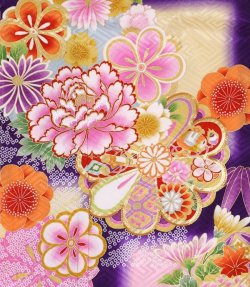 画像2: 七五三女の子7歳着物19点セット正絹