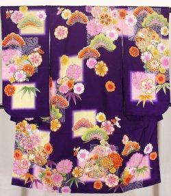 画像3: 七五三女の子7歳着物19点セット正絹