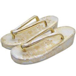 画像3: 七五三 ７歳草履(21cm)金銀