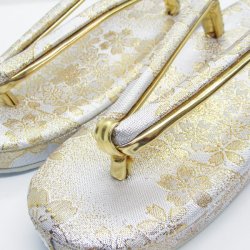 画像5: 七五三 ７歳草履(21cm)金銀