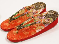 画像1: 七五三 ７歳草履(21cm)