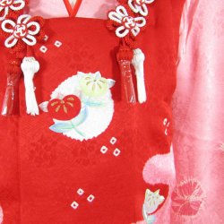 画像4: 七五三着物3歳8点セット正絹