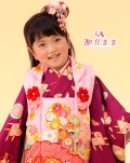 七五三女の子着物3歳9点セット 和がまま