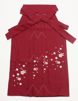 画像1: 七五三3歳用刺繍入り女児袴