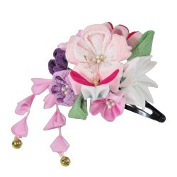 画像1: 女の子七五三髪飾り