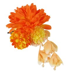 画像5: 造花クリップ髪飾り