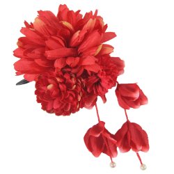 画像7: 造花クリップ髪飾り