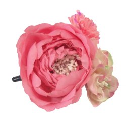 画像7: 造花ラナンキュラス髪飾り