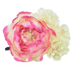 画像11: 造花ラナンキュラス髪飾り