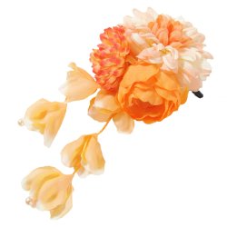 画像4: 造花クリップ髪飾り