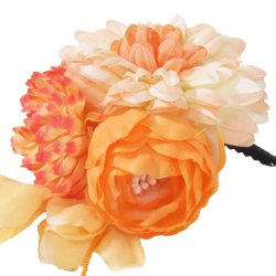画像5: 造花クリップ髪飾り