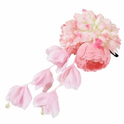 画像6: 造花クリップ髪飾り