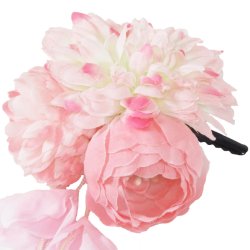 画像7: 造花クリップ髪飾り