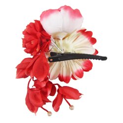 画像9: 造花クリップ髪飾り