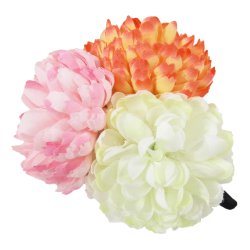 画像7: 3色マム髪飾り