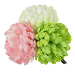 画像8: 3色マム髪飾り