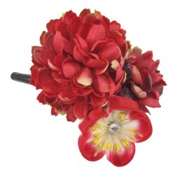 画像9: つまみ細工付き髪飾り