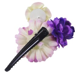 画像3: つまみ細工付き髪飾り