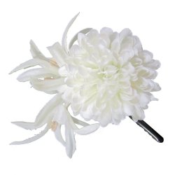 画像10: くすみカラーミニ髪飾り