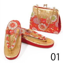 画像2: 七五三 ７歳草履バッグセット