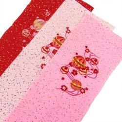 画像1: 七五三女の子正絹刺繍半衿