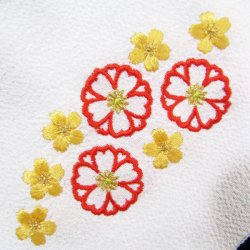 画像2: 七五三女の子刺繍半衿