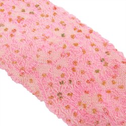 画像2: 七五三正絹絞り帯揚げ ピンク