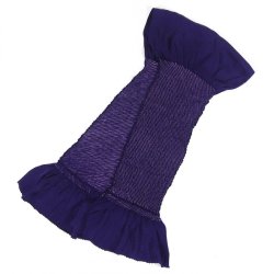 画像2: 子ども 正絹帯揚げ 紫