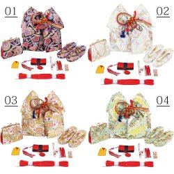 画像2: 七五三 ７歳用結び帯＋箱せこセット