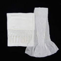 画像8: 七五三正絹帯揚げ・しごきセット