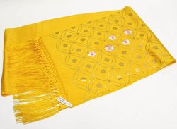 画像9: 七五三正絹金彩刺繍しごき