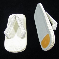 画像3: 七五三男児雪駄 白 19.5cm
