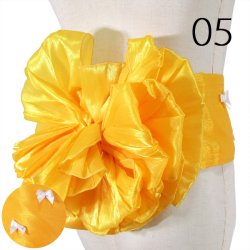 画像6: 女の子用りぼん付き花結び帯