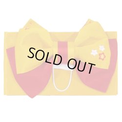 画像1: 女の子用刺繡入り浴衣作り帯