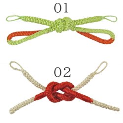 画像3: 女性用 日本製正絹組紐 羽織紐 Sカン付き